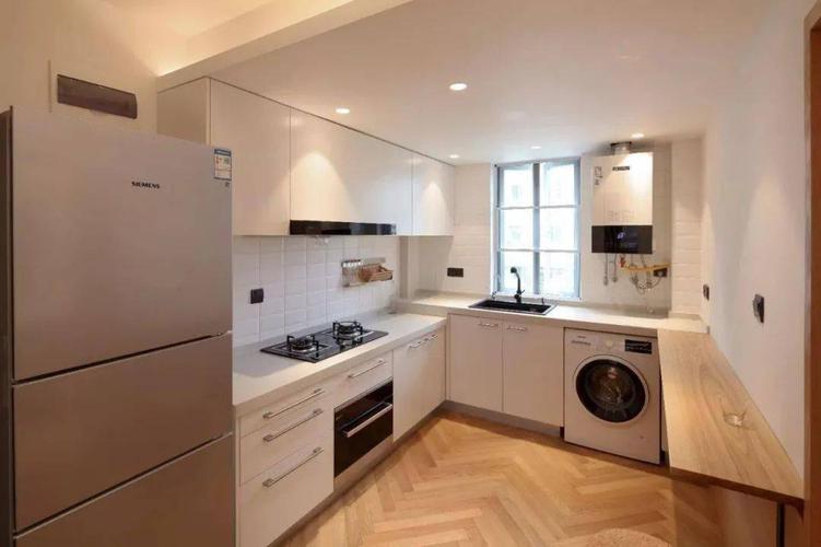 室内装修丨厨房橱柜效果图,高低台橱柜设计!