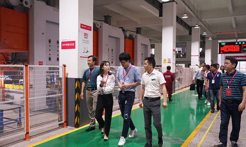 阿里巴巴集团厨房大家电负责人子谡一行到访佳歌集团 参观智慧工厂